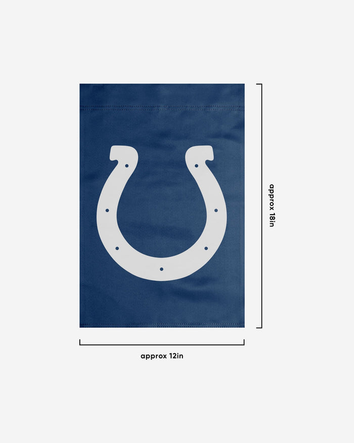 Indianapolis Colts Solid Garden Flag FOCO - FOCO.com