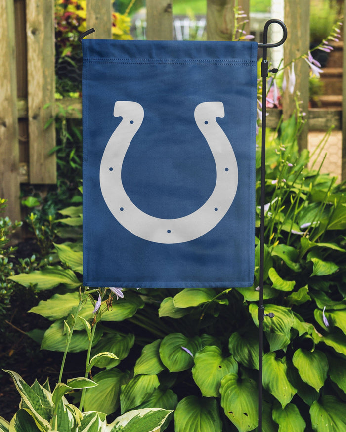 Indianapolis Colts Solid Garden Flag FOCO - FOCO.com