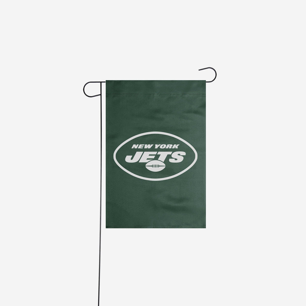 New York Jets Solid Garden Flag FOCO - FOCO.com