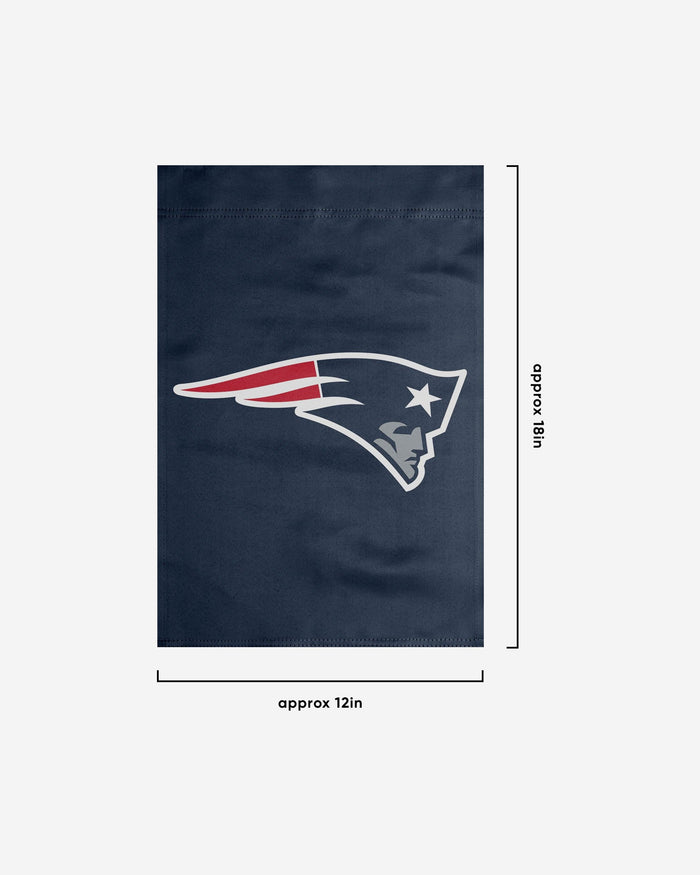 New England Patriots Solid Garden Flag FOCO - FOCO.com