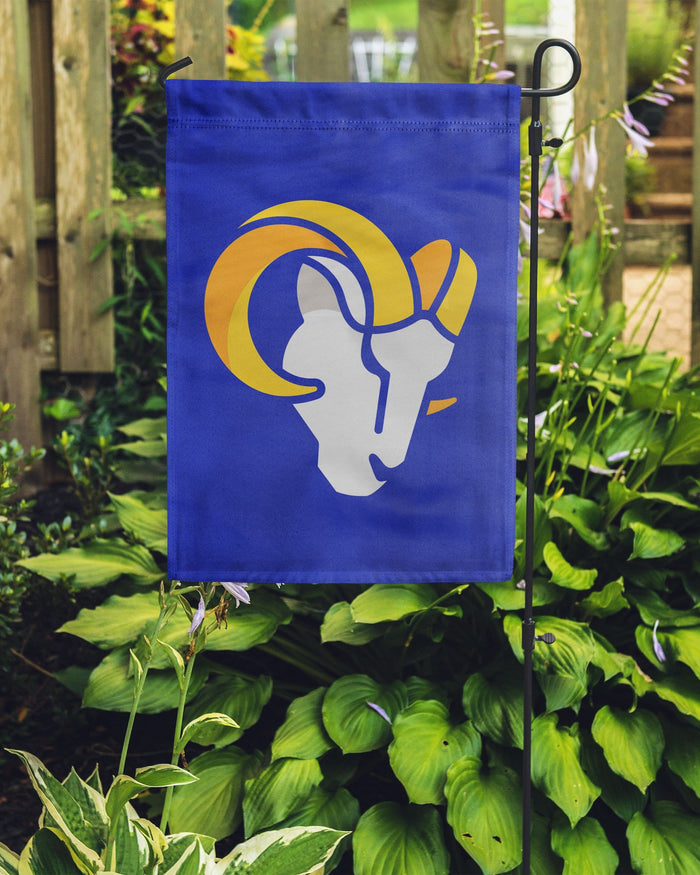 Los Angeles Rams Solid Garden Flag FOCO - FOCO.com