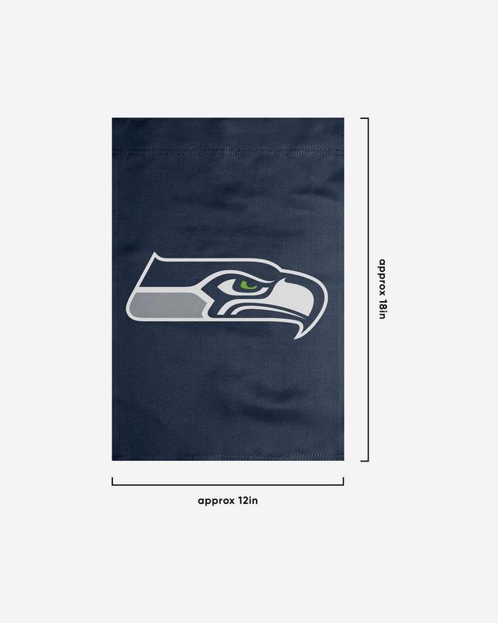 Seattle Seahawks Solid Garden Flag FOCO - FOCO.com