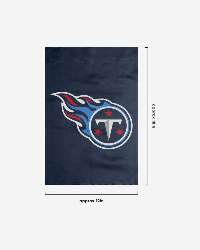 Tennessee Titans Solid Garden Flag FOCO - FOCO.com