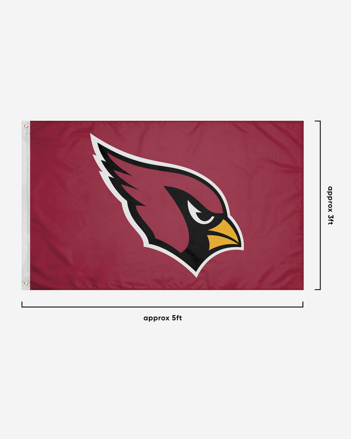 Arizona Cardinals Solid Horizontal Flag FOCO - FOCO.com