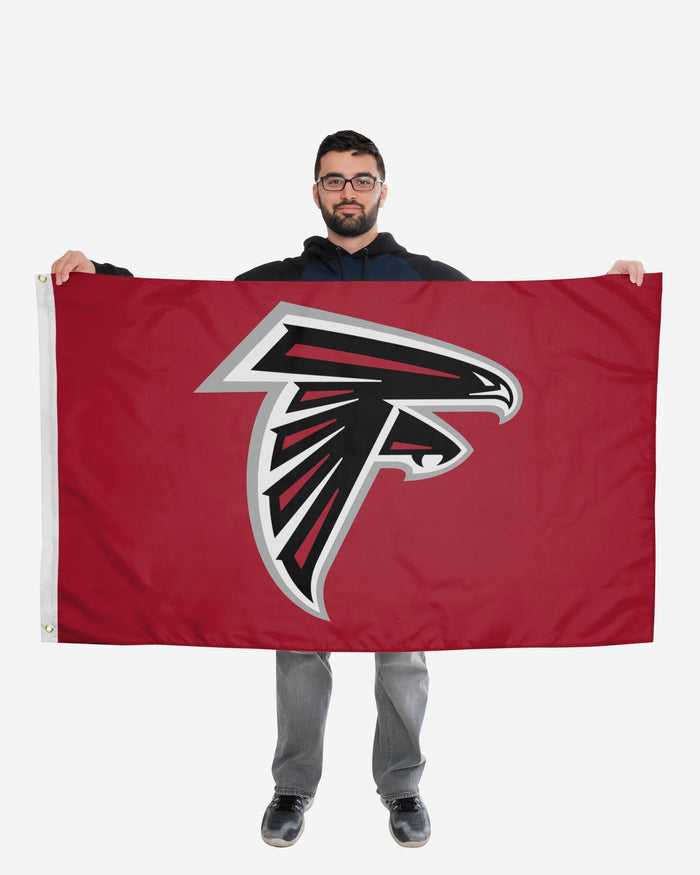 Atlanta Falcons Solid Horizontal Flag FOCO - FOCO.com