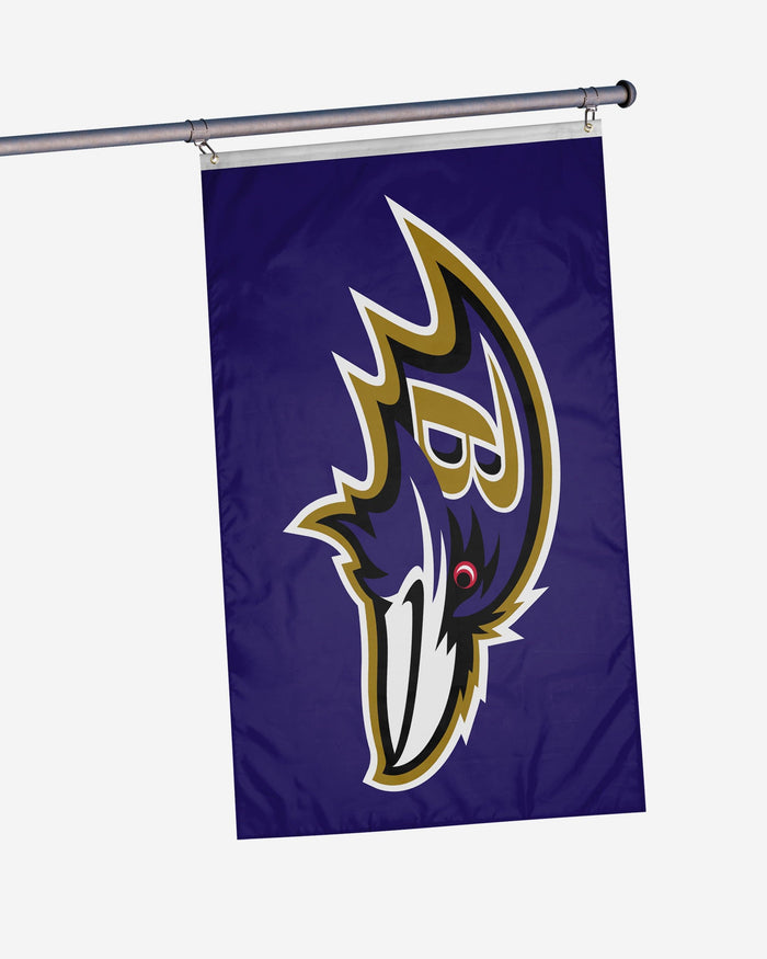 Baltimore Ravens Solid Horizontal Flag FOCO - FOCO.com