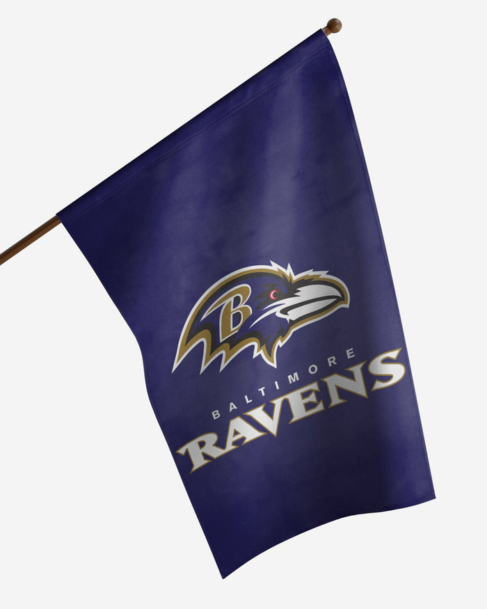 Baltimore Ravens Solid Vertical Flag FOCO - FOCO.com