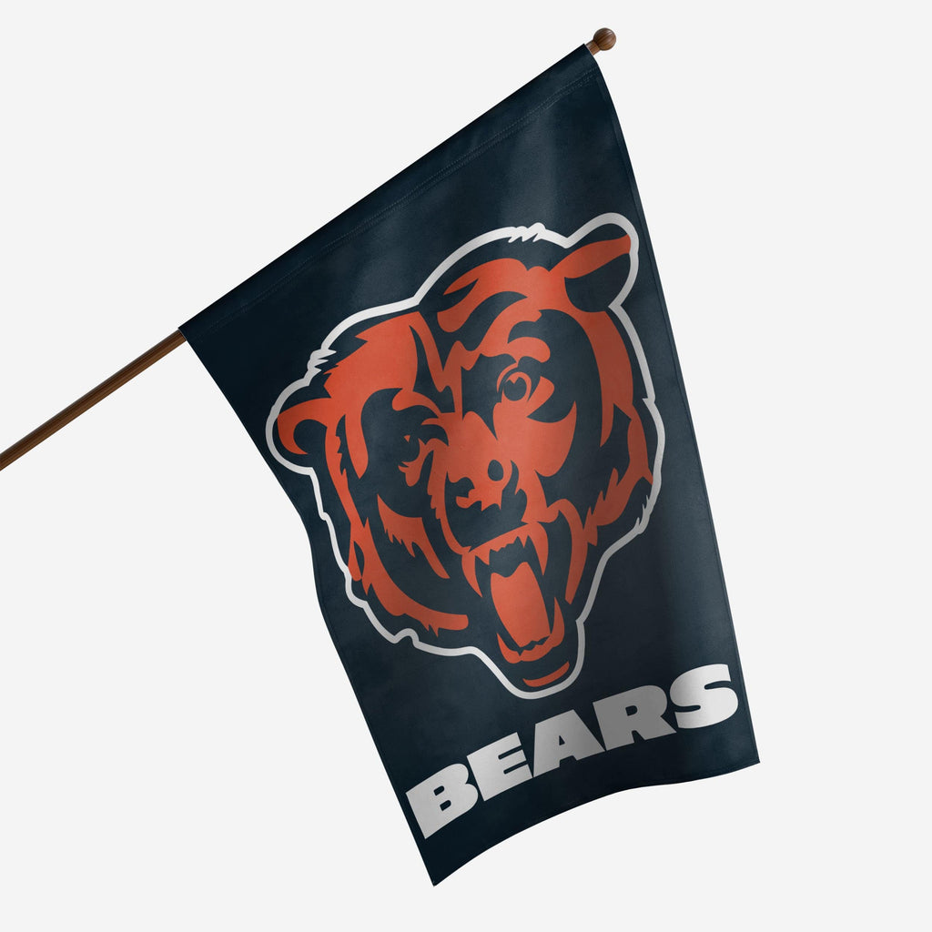 Chicago Bears Solid Vertical Flag FOCO - FOCO.com