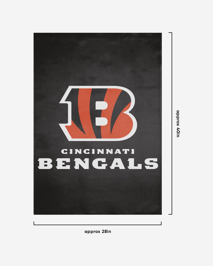 Cincinnati Bengals Solid Vertical Flag FOCO - FOCO.com