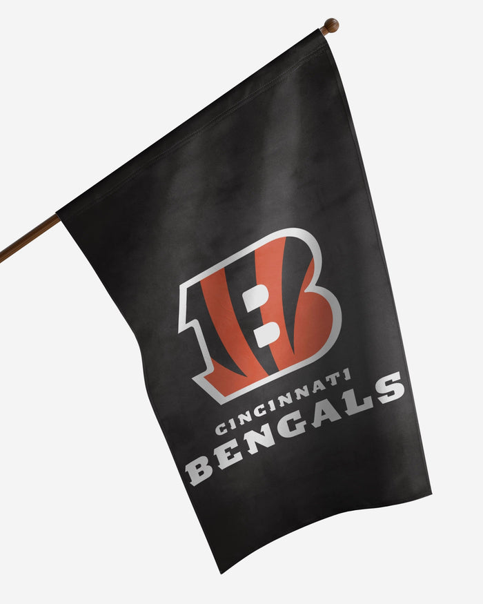 Cincinnati Bengals Solid Vertical Flag FOCO - FOCO.com