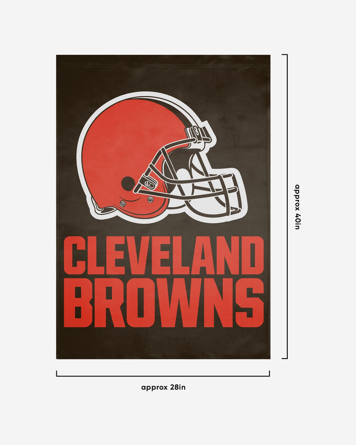 Cleveland Browns Solid Vertical Flag FOCO - FOCO.com