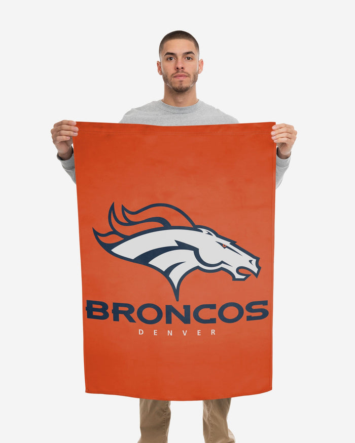 Denver Broncos Solid Vertical Flag FOCO - FOCO.com