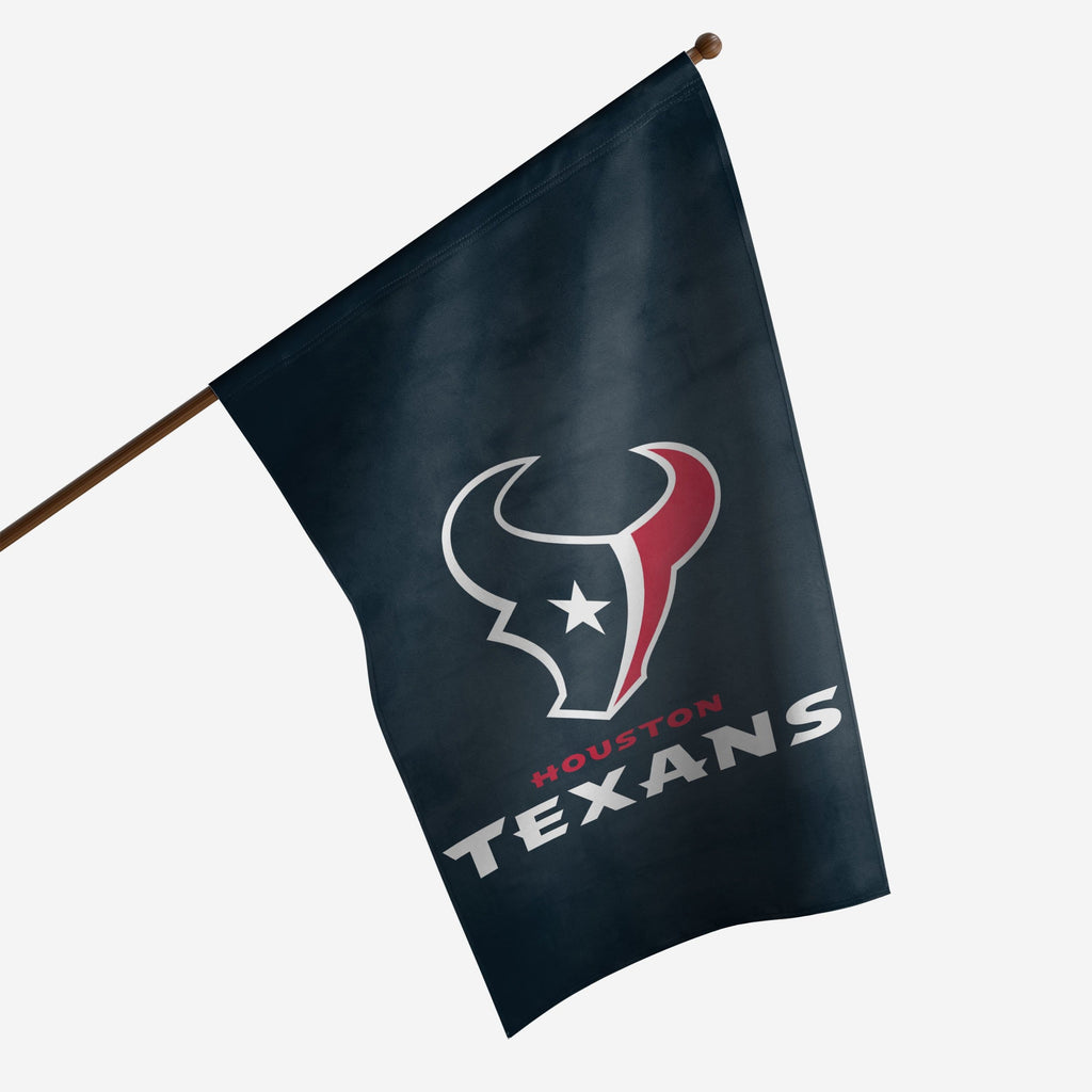 Houston Texans Solid Vertical Flag FOCO - FOCO.com