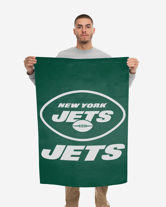 New York Jets Solid Vertical Flag FOCO - FOCO.com