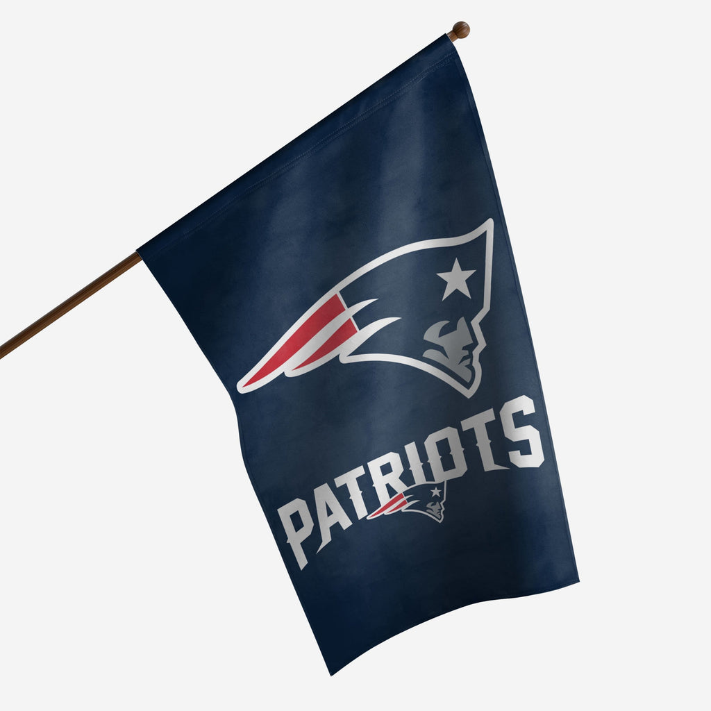 New England Patriots Solid Vertical Flag FOCO - FOCO.com