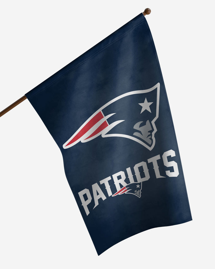 New England Patriots Solid Vertical Flag FOCO - FOCO.com