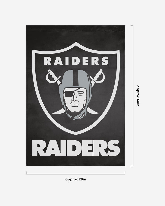 Las Vegas Raiders Solid Vertical Flag FOCO - FOCO.com