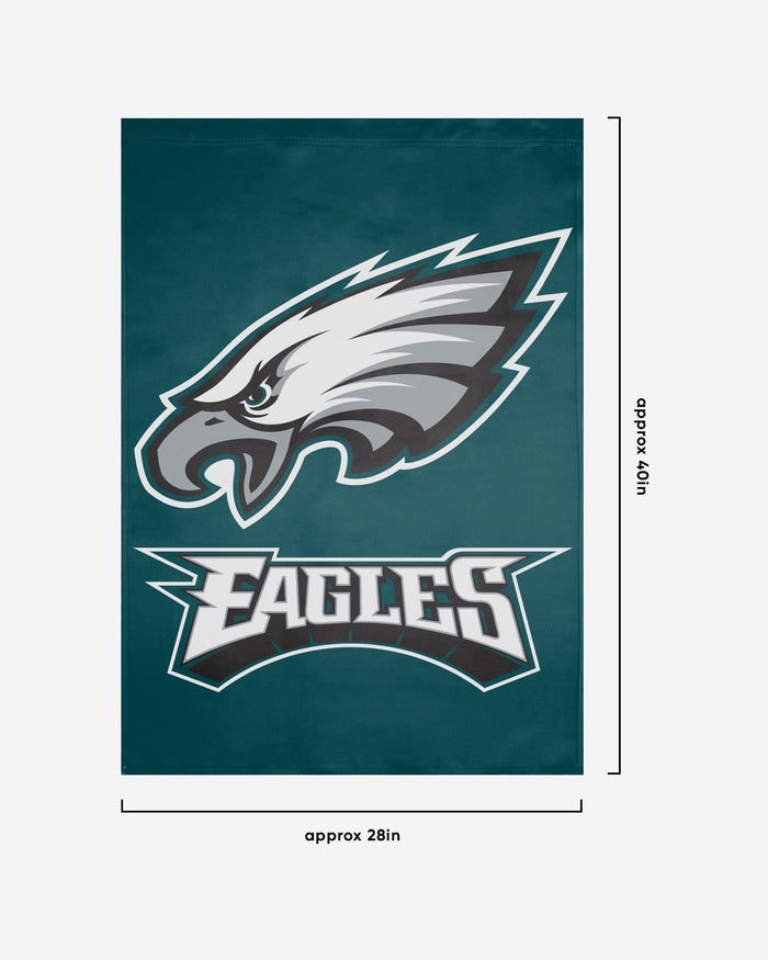 Philadelphia Eagles Solid Vertical Flag FOCO - FOCO.com