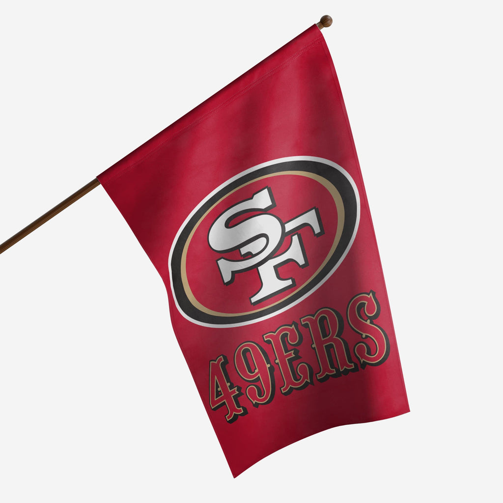 San Francisco 49ers Solid Vertical Flag FOCO - FOCO.com