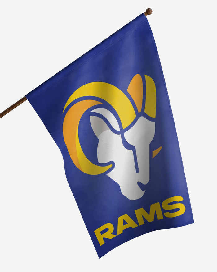 Los Angeles Rams Solid Vertical Flag FOCO - FOCO.com