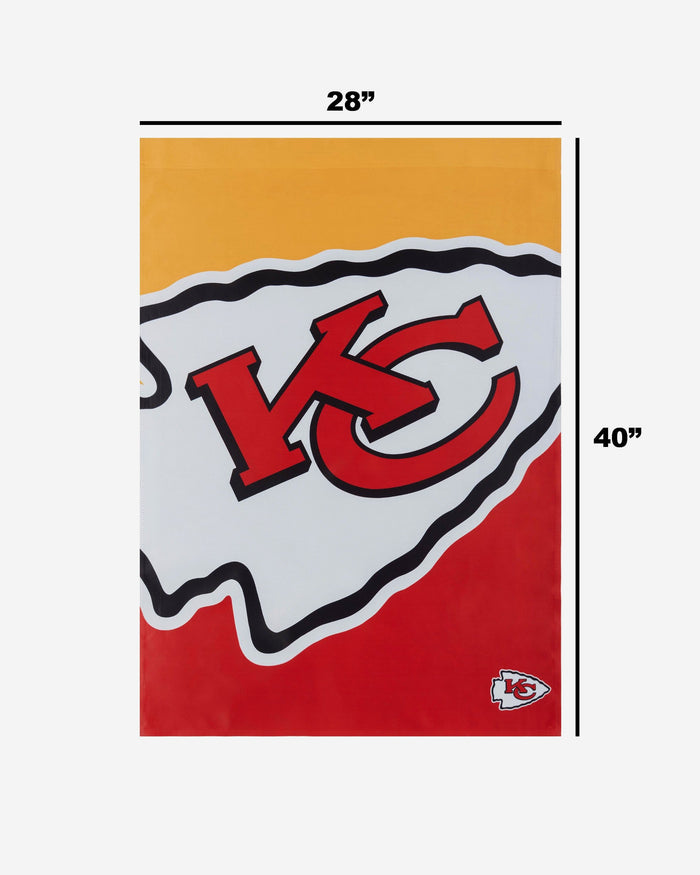 Kansas City Chiefs Vertical Flag FOCO - FOCO.com