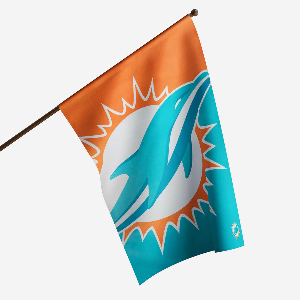 Miami Dolphins Vertical Flag FOCO - FOCO.com