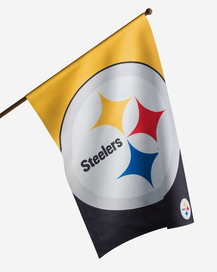 Pittsburgh Steelers Vertical Flag FOCO - FOCO.com