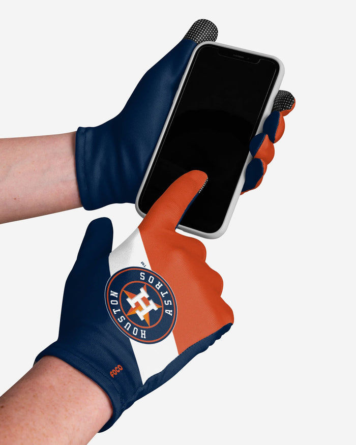 Houston Astros 2 Pack Reusable Stretch Gloves FOCO - FOCO.com