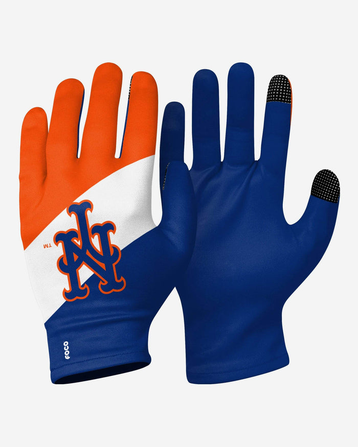 New York Mets 2 Pack Reusable Stretch Gloves FOCO - FOCO.com