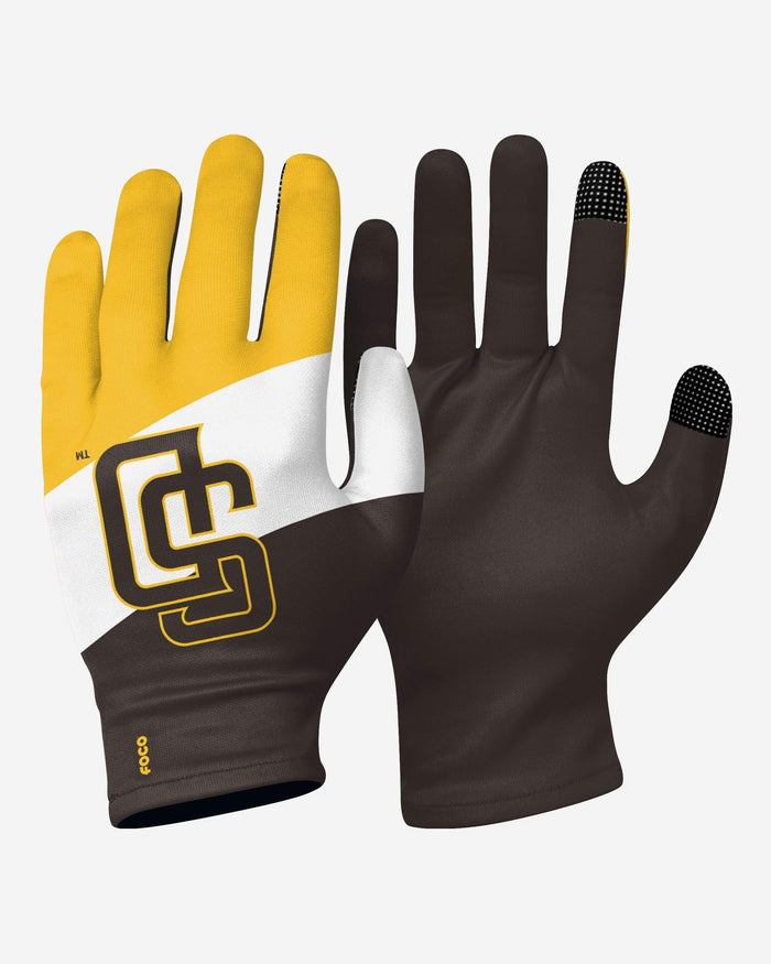 San Diego Padres 2 Pack Reusable Stretch Gloves FOCO - FOCO.com