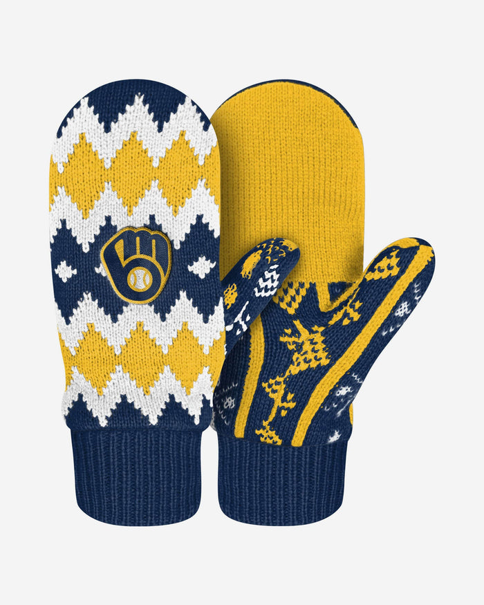 Milwaukee Brewers Mittens FOCO - FOCO.com