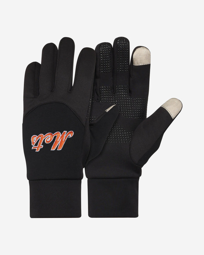 New York Mets Wordmark Neoprene Texting Gloves FOCO - FOCO.com