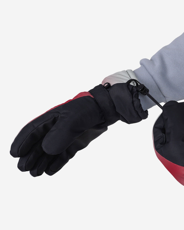 Alabama Crimson Tide Gradient Big Logo Insulated Gloves FOCO - FOCO.com