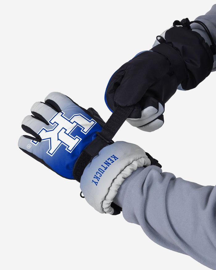 Kentucky Wildcats Gradient Logo Insulated Gloves FOCO - FOCO.com