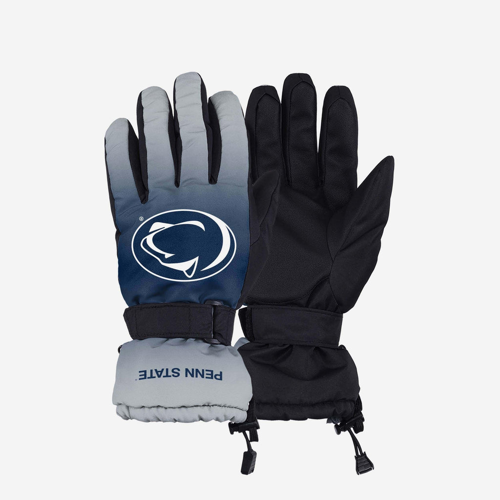 Penn State Nittany Lions Gradient Big Logo Insulated Gloves FOCO S/M - FOCO.com