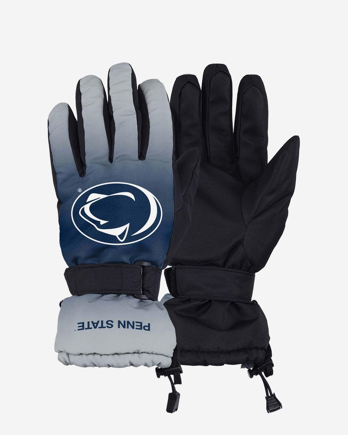 Penn State Nittany Lions Gradient Big Logo Insulated Gloves FOCO S/M - FOCO.com