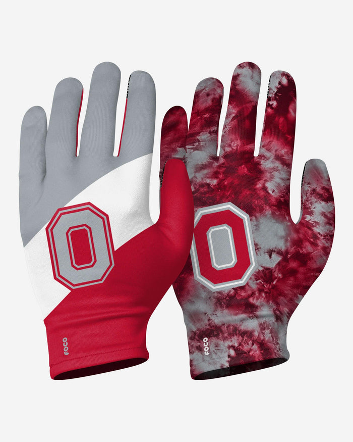 Ohio State Buckeyes 2 Pack Reusable Stretch Gloves FOCO - FOCO.com