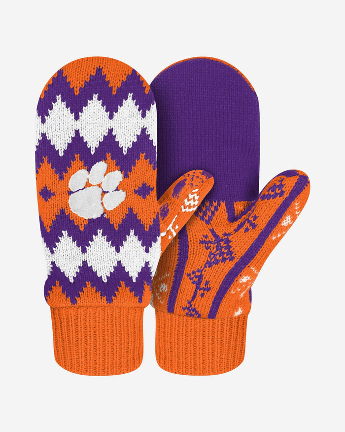 Clemson Tigers Mittens FOCO - FOCO.com