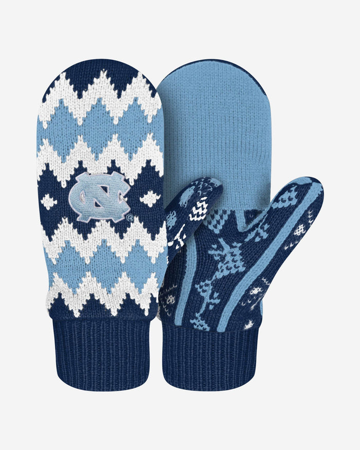 North Carolina Tar Heels Mittens FOCO - FOCO.com