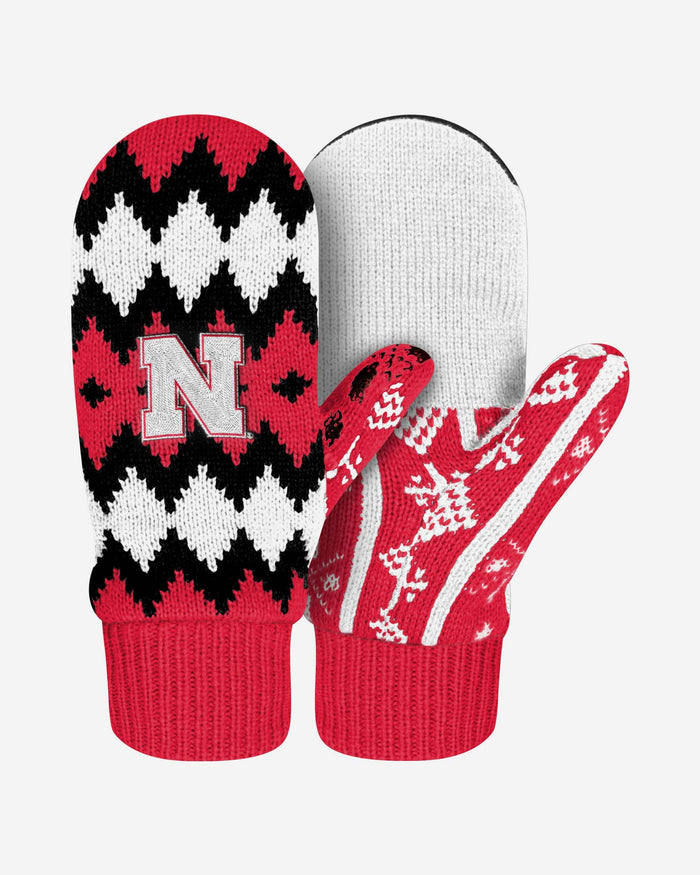 Nebraska Cornhuskers Mittens FOCO - FOCO.com