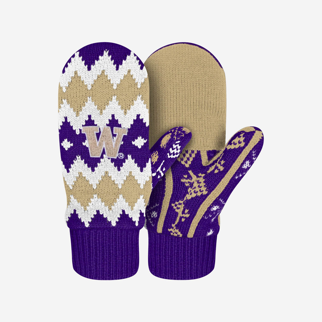 Washington Huskies Mittens FOCO - FOCO.com