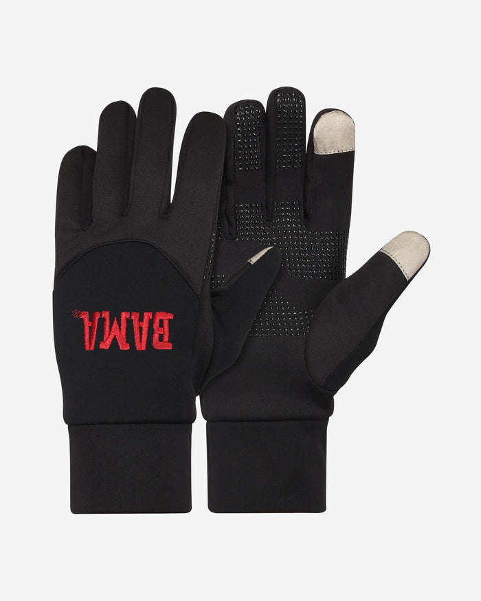 Alabama Crimson Tide Wordmark Neoprene Texting Gloves FOCO - FOCO.com