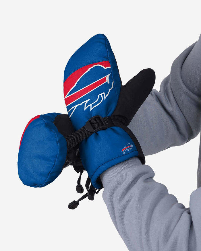 Buffalo Bills Frozen Tundra Insulated Mittens FOCO - FOCO.com