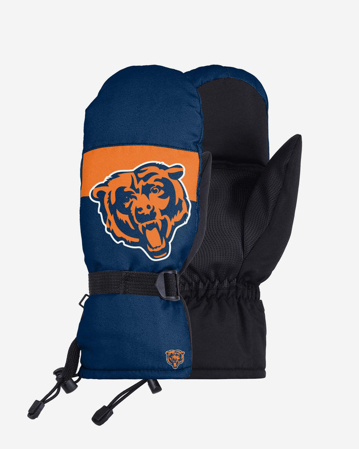 Chicago Bears Frozen Tundra Insulated Mittens FOCO S/M - FOCO.com