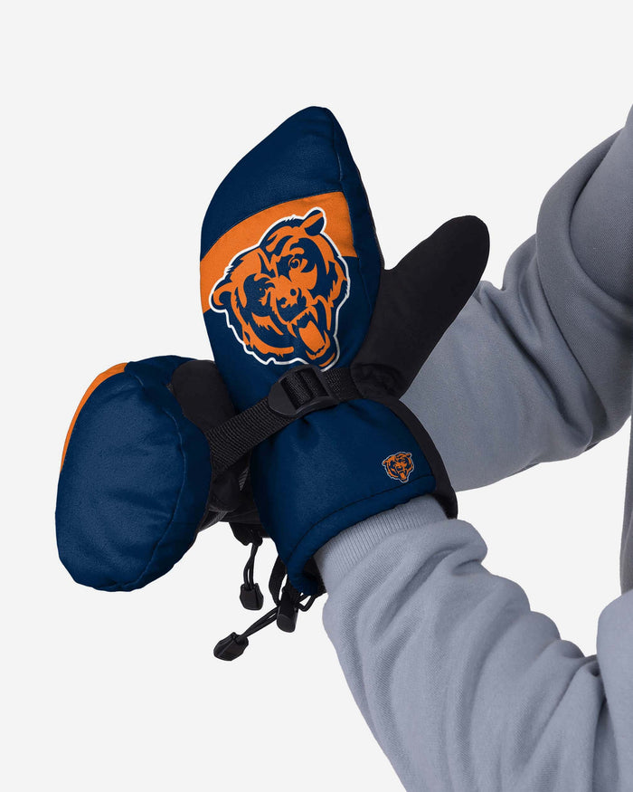 Chicago Bears Frozen Tundra Insulated Mittens FOCO - FOCO.com