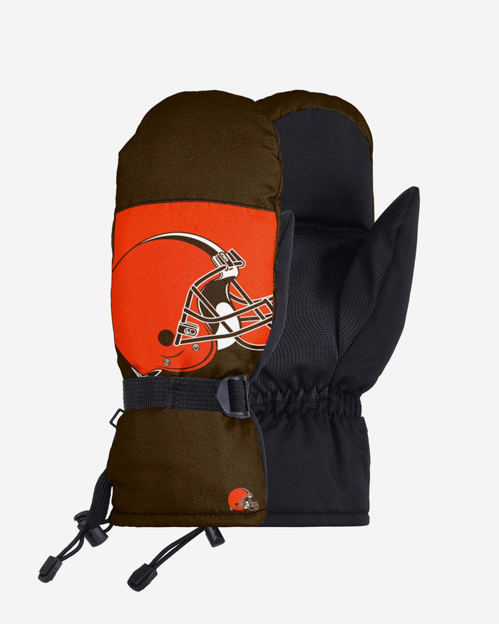 Cleveland Browns Frozen Tundra Insulated Mittens FOCO S/M - FOCO.com