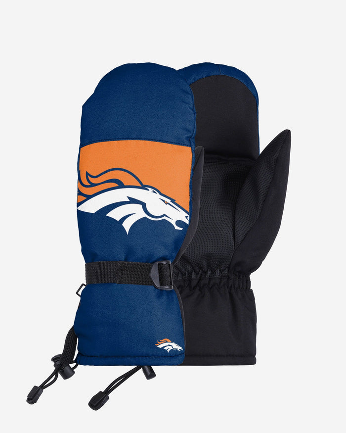 Denver Broncos Frozen Tundra Insulated Mittens FOCO S/M - FOCO.com