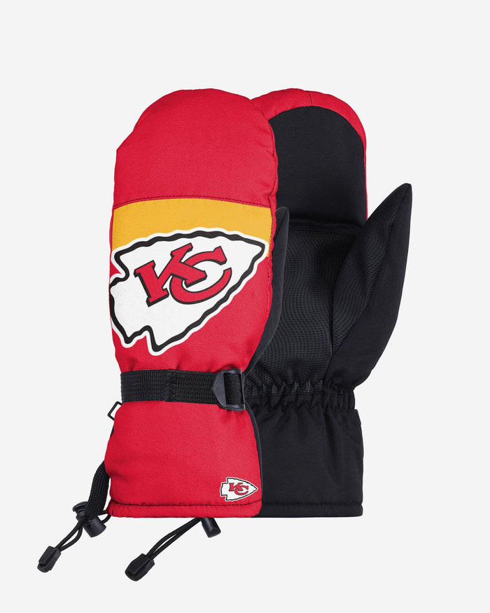 Kansas City Chiefs Frozen Tundra Insulated Mittens FOCO S/M - FOCO.com