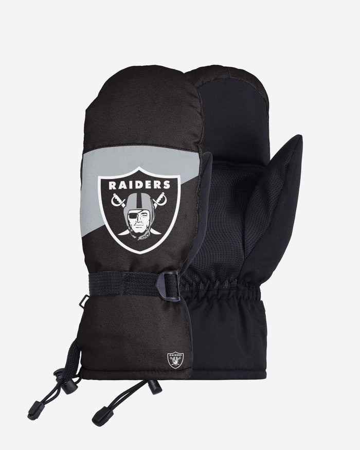 Las Vegas Raiders Frozen Tundra Insulated Mittens FOCO S/M - FOCO.com