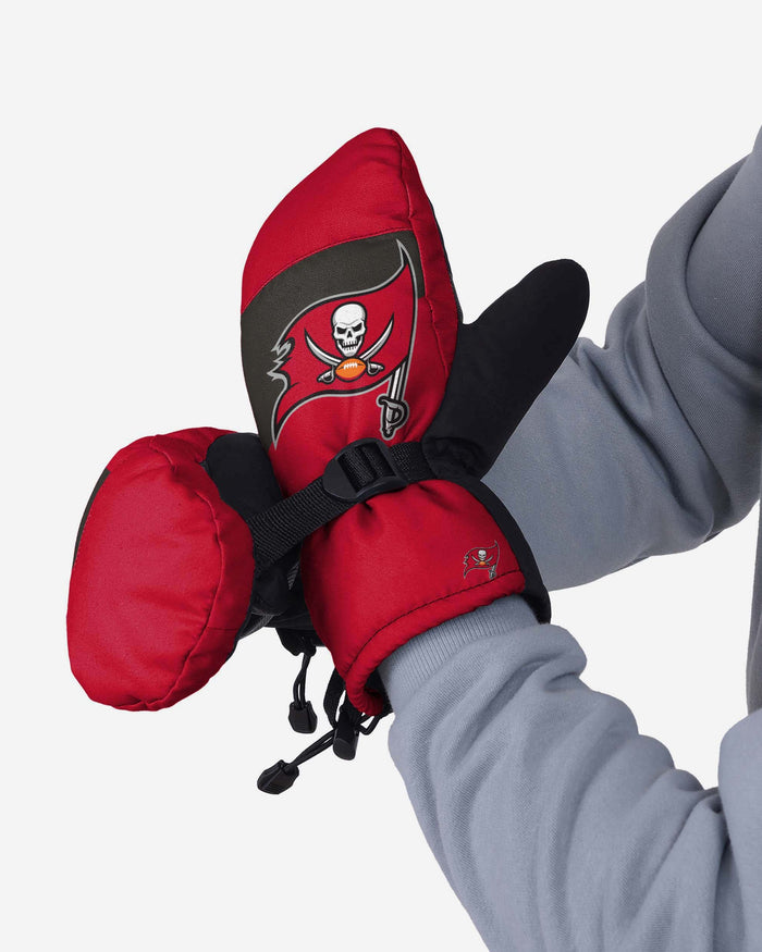 Tampa Bay Buccaneers Frozen Tundra Insulated Mittens FOCO - FOCO.com